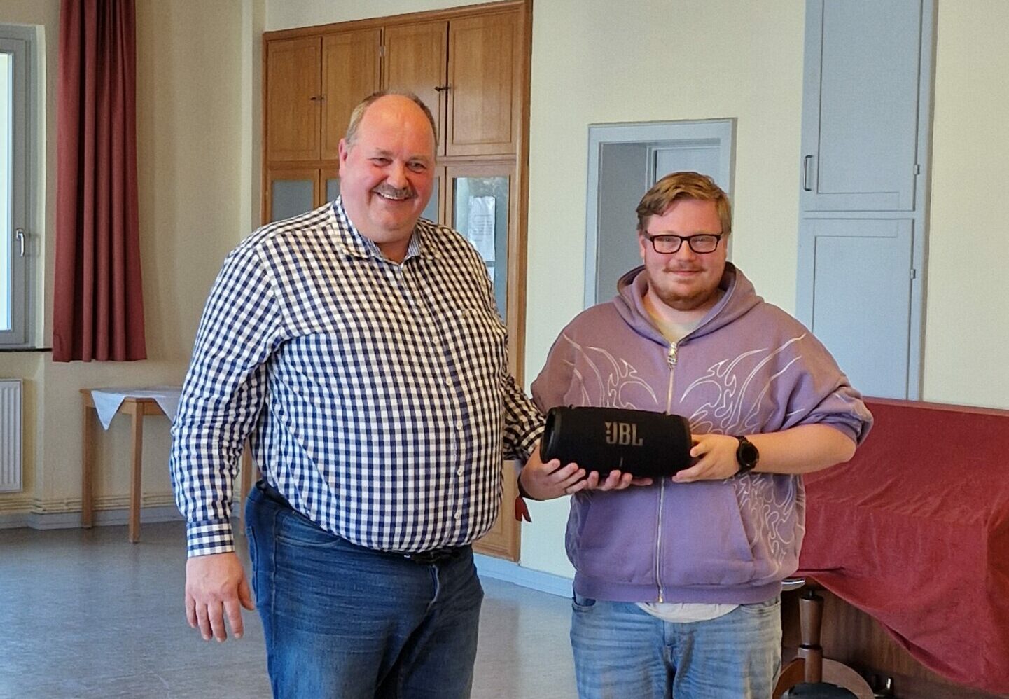 Eine Bluetooth-Box für den CVJM Gundersheim
